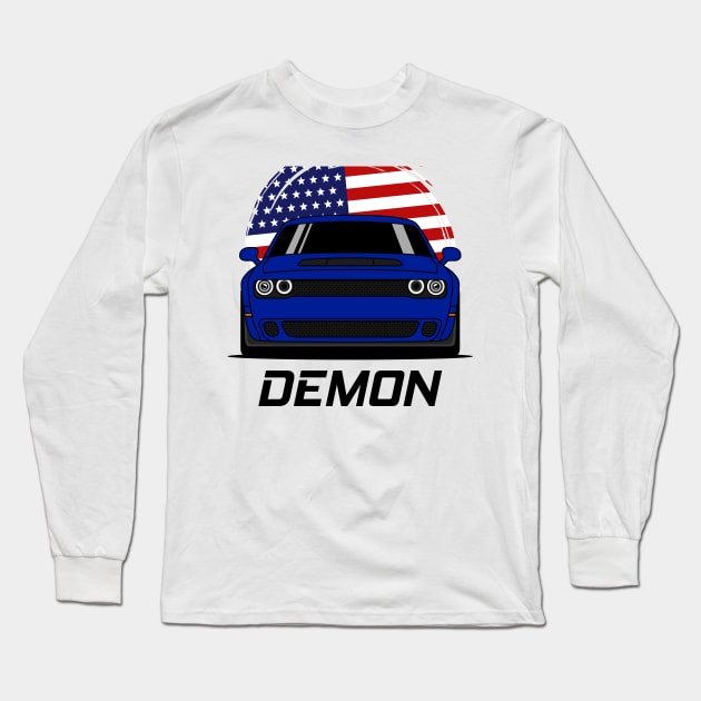 Challenger SRT Demon Long Sleeve T-Shirt by RacingSize